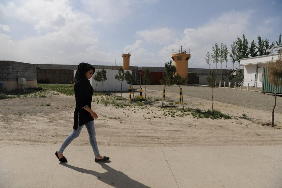 Two years after the attack on the American University in Kabul, school officials have stepped up security. That means the campus has the look and feel of a military compound.