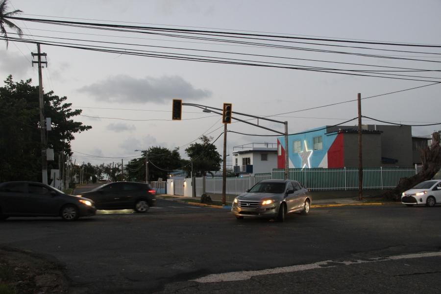 intersection in San Juan 
