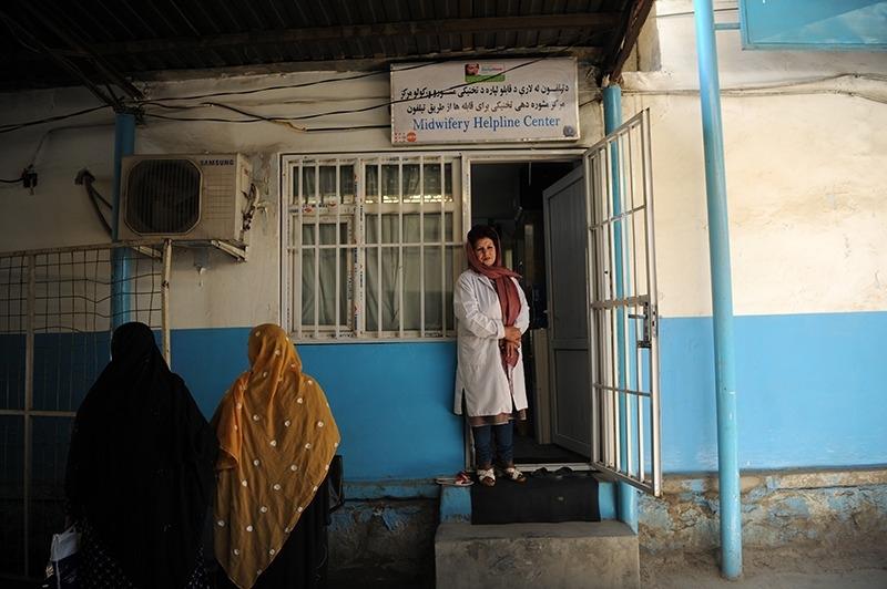Dr. Rona Abidi Shayan heads the Midwifery Helpline Center in Kabul, Afghanistan.