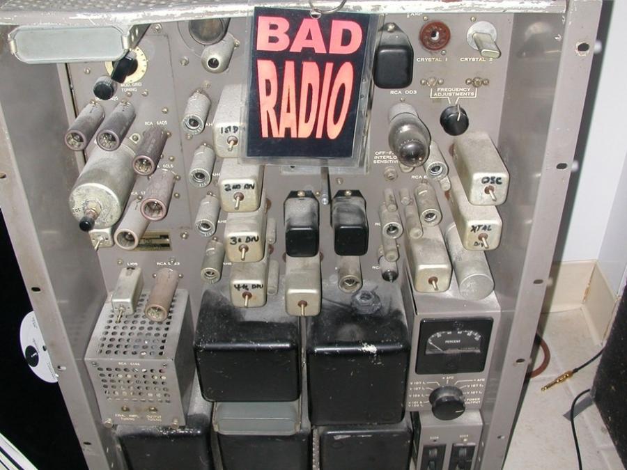 WBAD radio transmitter