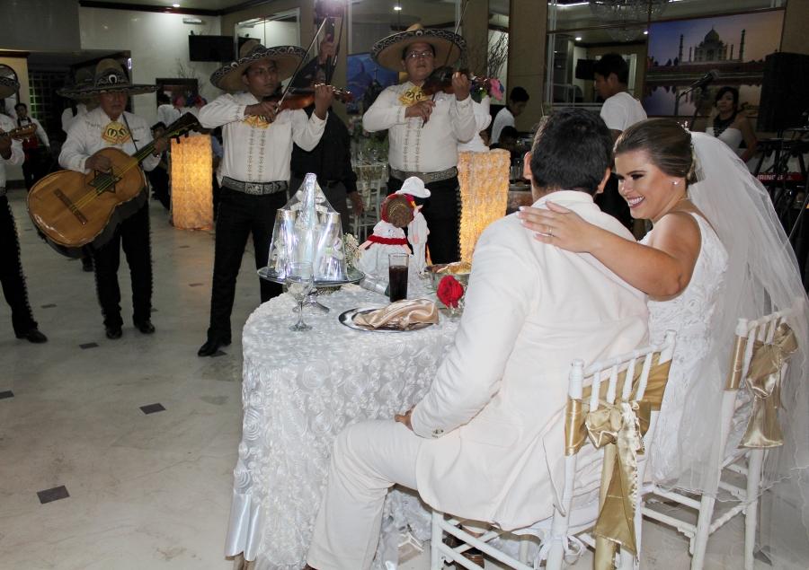 a couple getting married in mexico