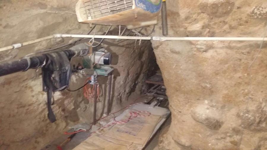 A Sinaloa cartel tunnel used for smuggling drugs from Tijuana to California