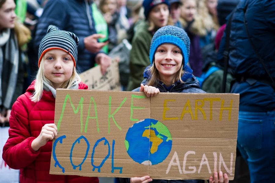 kids climate march