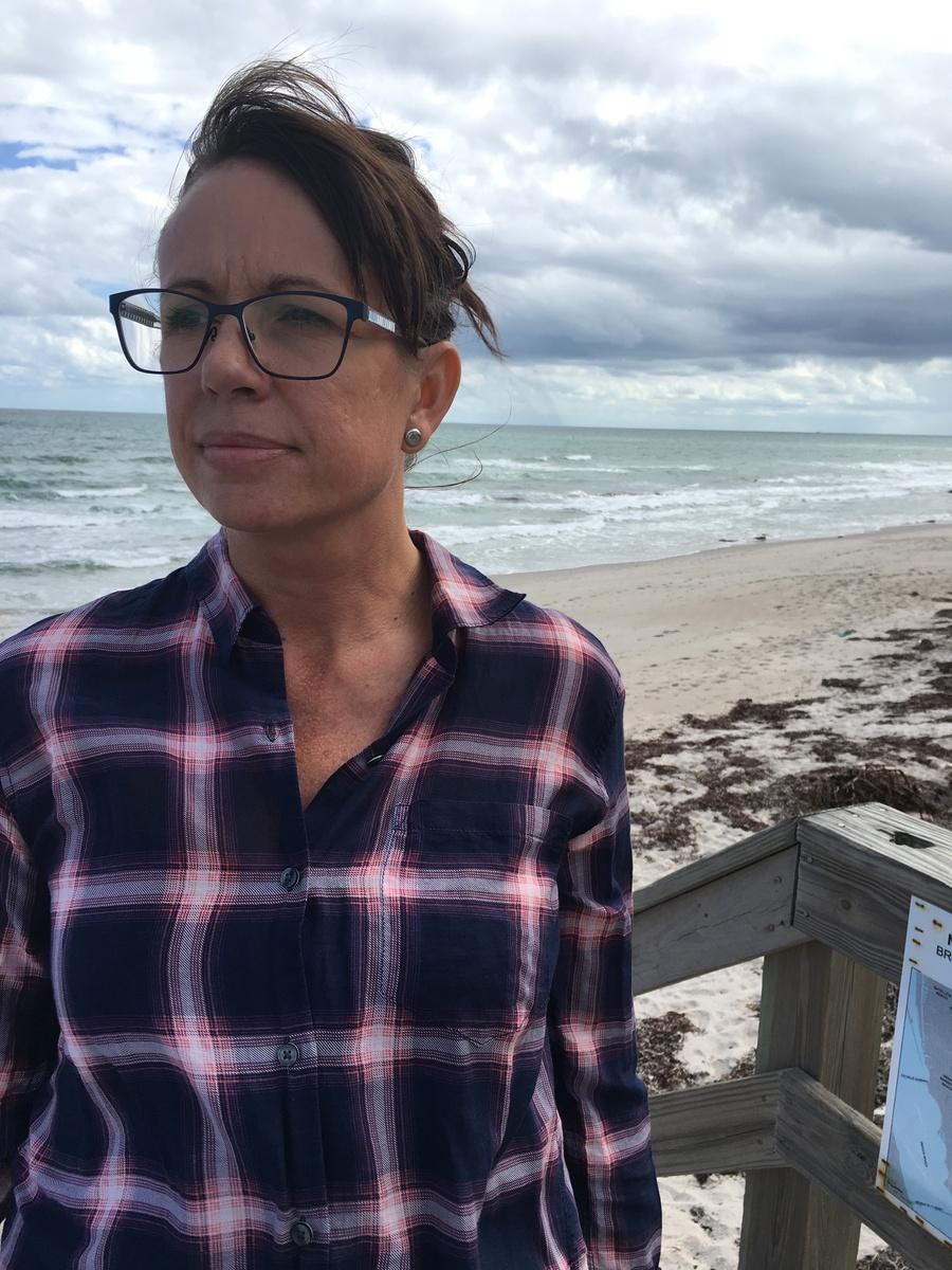Satellite beach city manager Courtney Barker has seen climate change start to reshape her city's shoreline. Under her leadership the city has developed a plan to respond to rising water. “Planning is so less expensive than reacting,” Barker says.