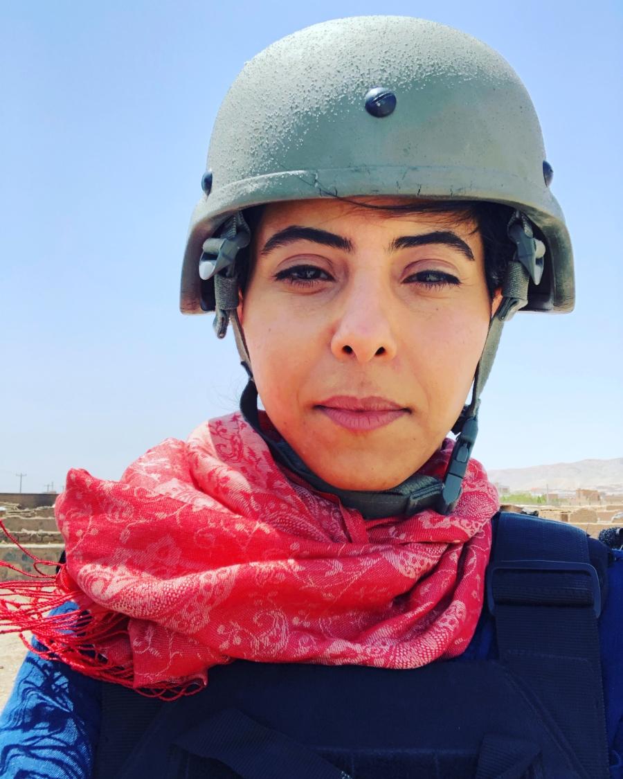Shirin Jaafari in Afghanistan