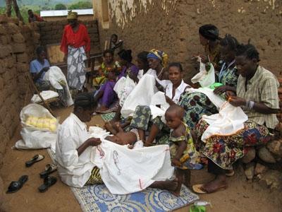 Kamanyola sewing group.