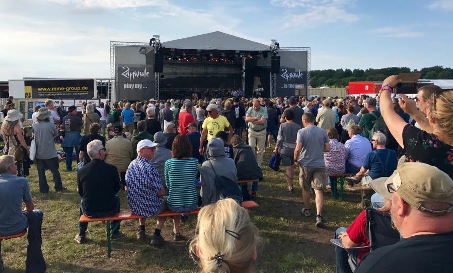 The main stage at the 2017 Zappanale festival in Bad Doberan, Germany.