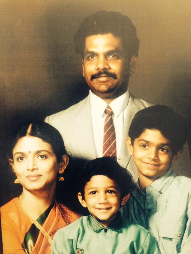 Siva Sundaram and his family