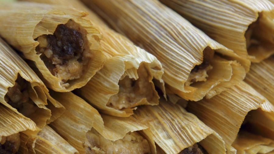 Tamales prepared for the holidays are seen at Delicious Tamales in San Antonio, Texas, December 14, 2012.