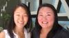 Kaomi Goetz, 44, (r) with distant relative, Alice Thompson, 28. They're both Korean-American adoptees who found a shared genetic connection on a DNA database, after they had met by chance at a gathering for adoptees in Brooklyn, New York. Kaomi is still t