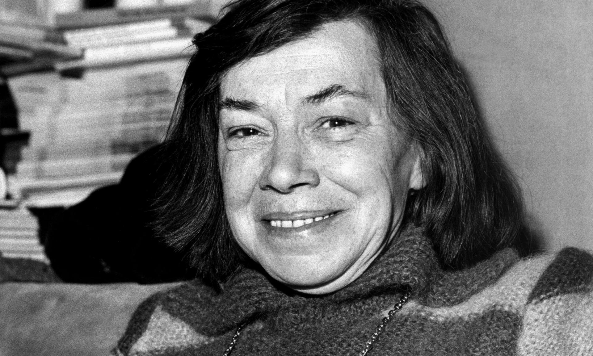 Author Patricia Highsmith in 1978.