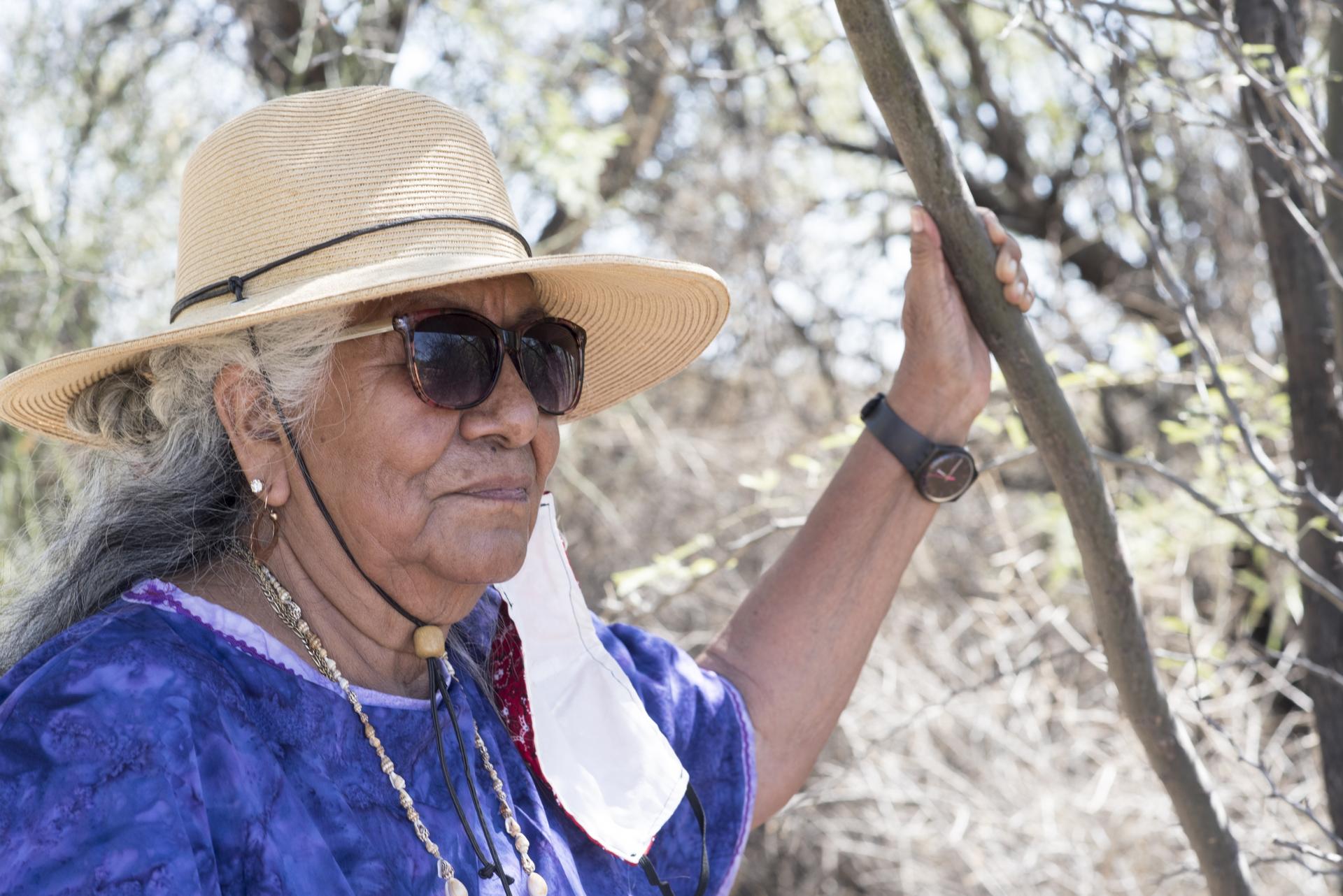 Lorraine Marquez Eiler’s one of about 100 Hia-Ced O’odham tribal members who once lived in Darby Wells, a village a little over 30 miles north of the Arizona-Mexico border. Nobody lives there anymore.
