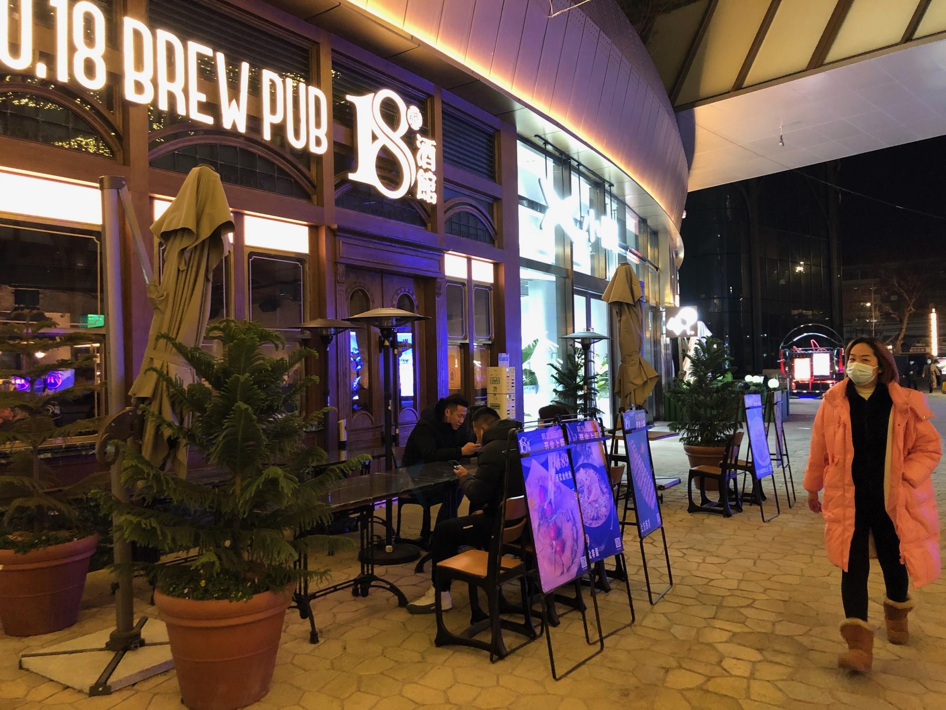 A new brewpub opens in Wuhan. 