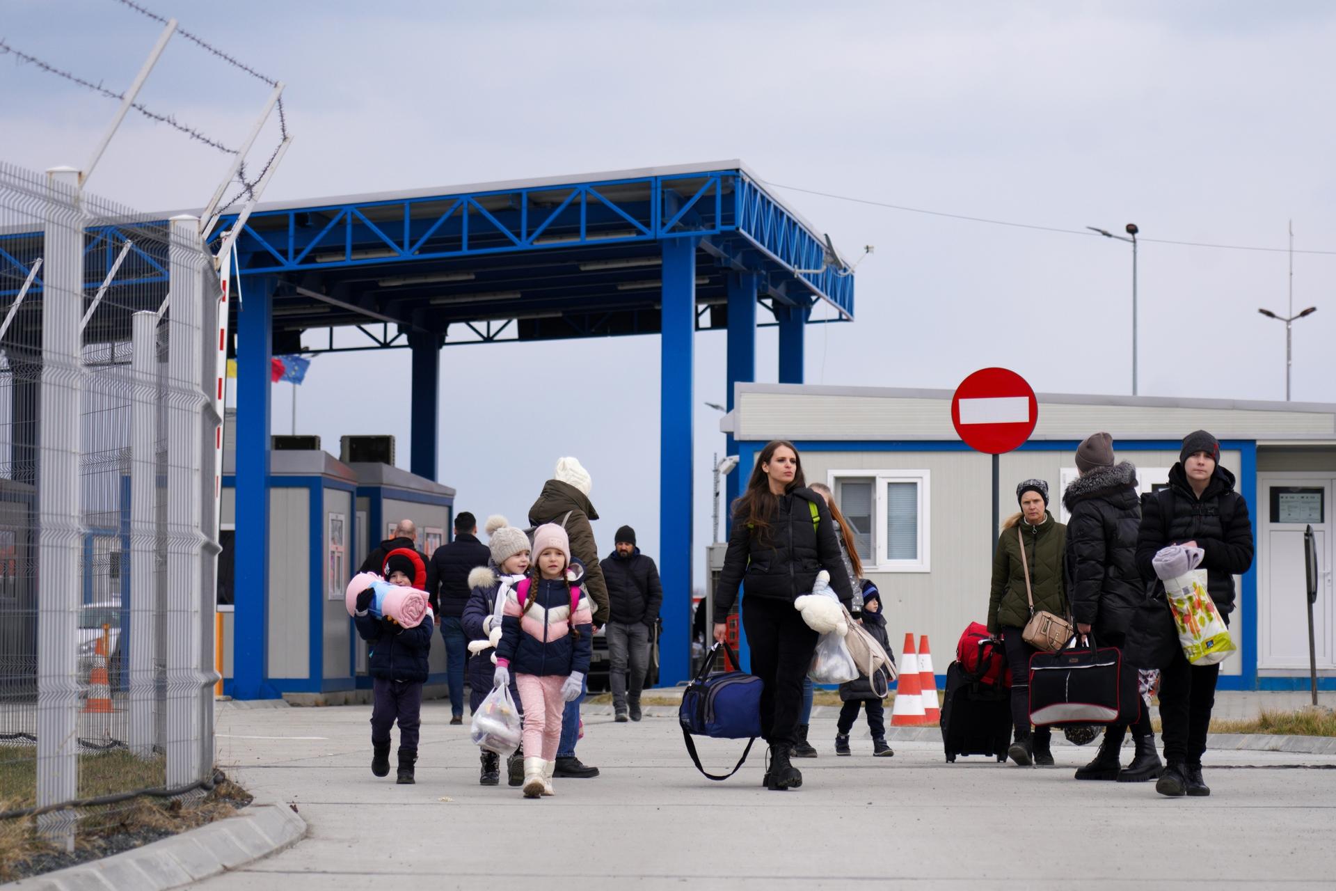 Romania has taken in about 82,000 refugees, and its neighbor Moldova has taken in the name number. In Isaccea, alone, on Romania’s southern border, thousands are arriving from Ukraine.