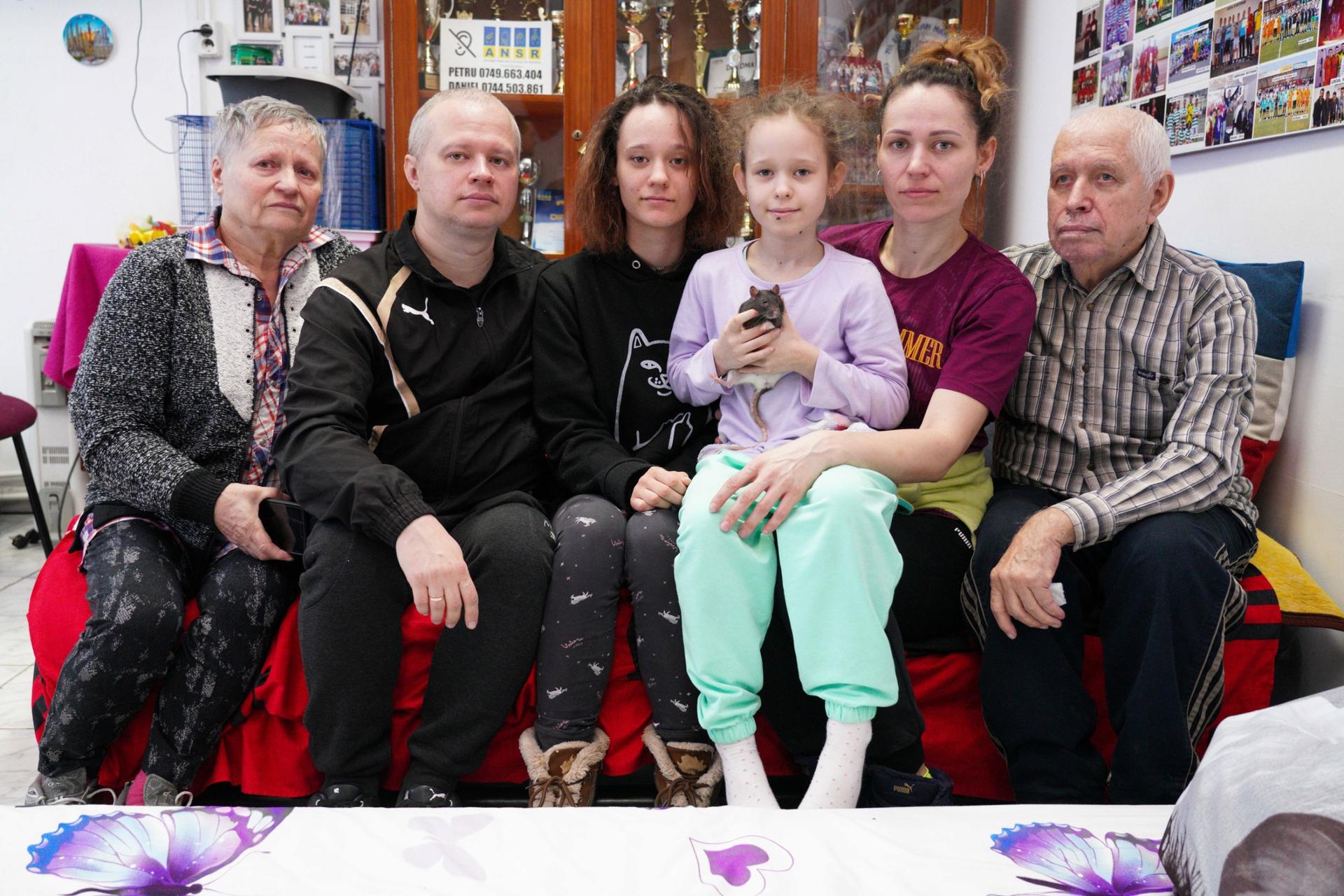 The Sviridenko family. 