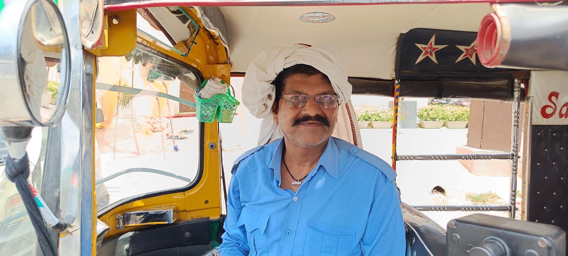  Blue-collar workers like rickshaw driver G. S. Chauhan spend most of their day working outdoors bear the brunt of the heatwave.