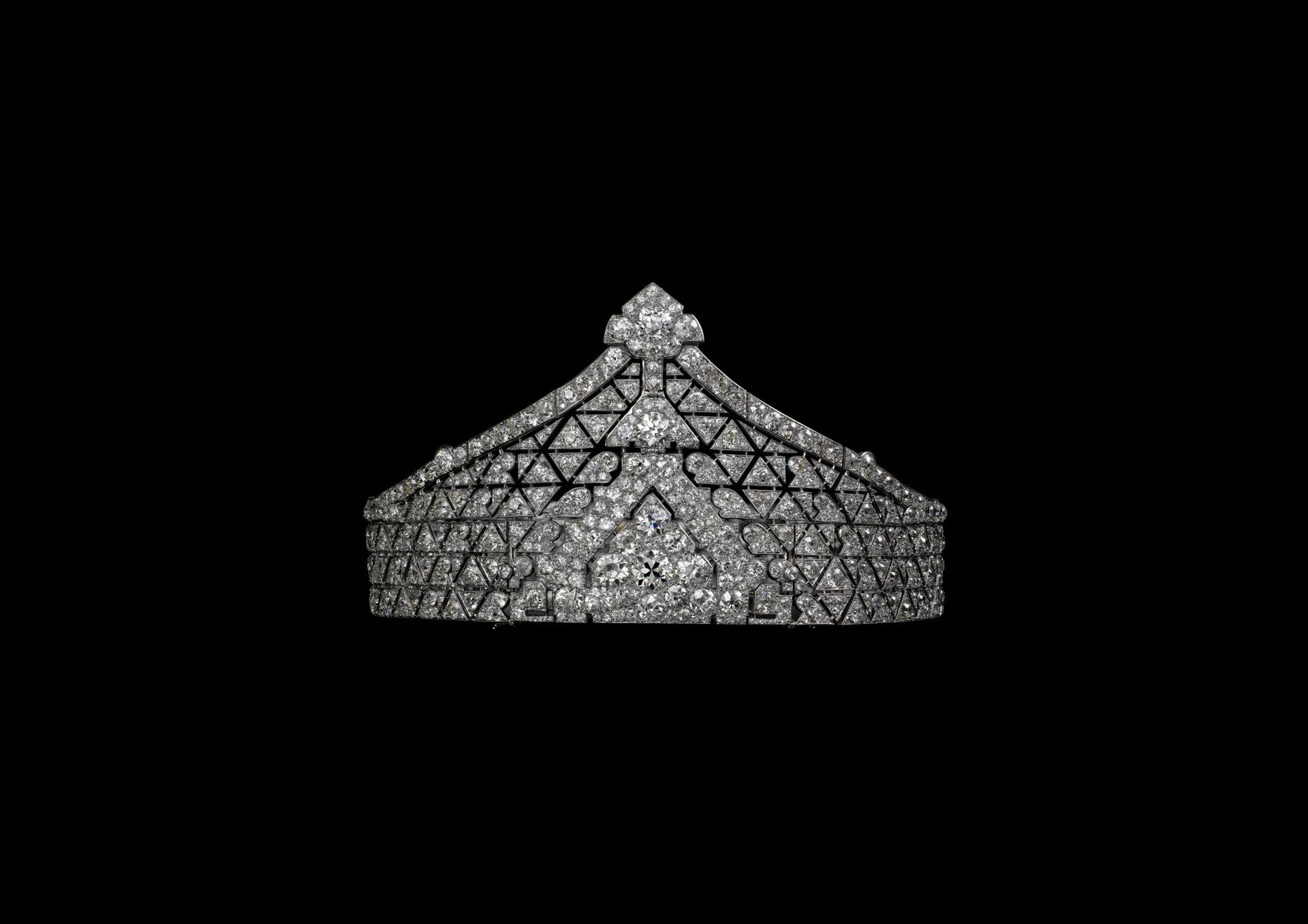 a bejeweled bandeau