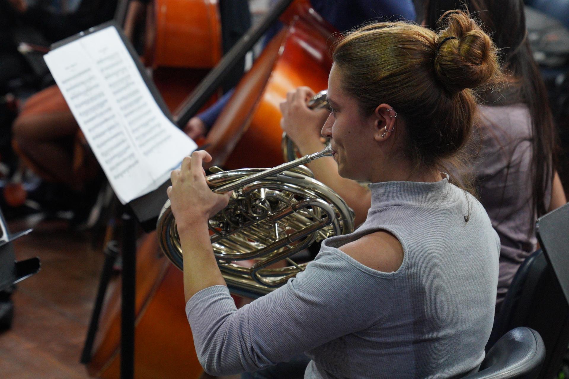 In Colombia less than 30% of musicians at professional orchestras are women.