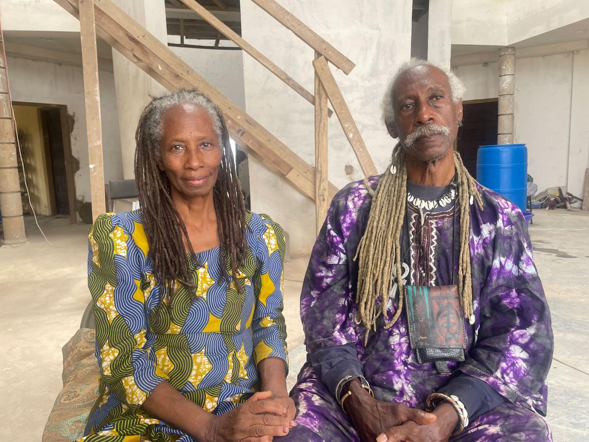 Black Americans Mawiyah Kambon and Kamal Kambon have permanently relocated to Ghana.