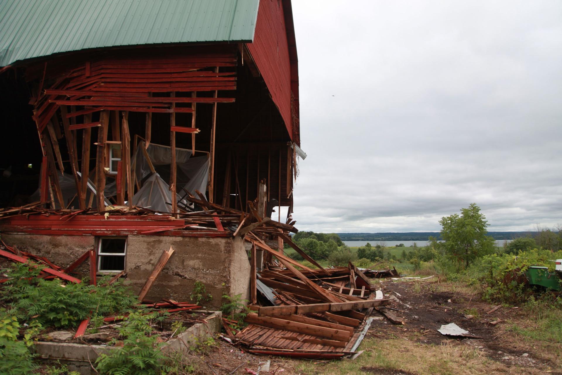 A series of evictions, arrests and house demolitions in recent months is only the latest salvo in a longtime leadership dispute within the Cayuga Nation. 