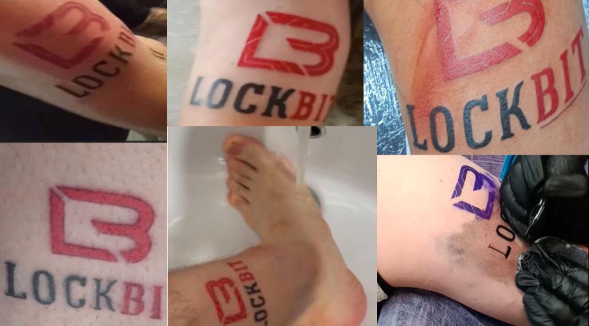 LockBit began offering people $500 to $1,000 to tattoo the LockBit logo on their bodies.