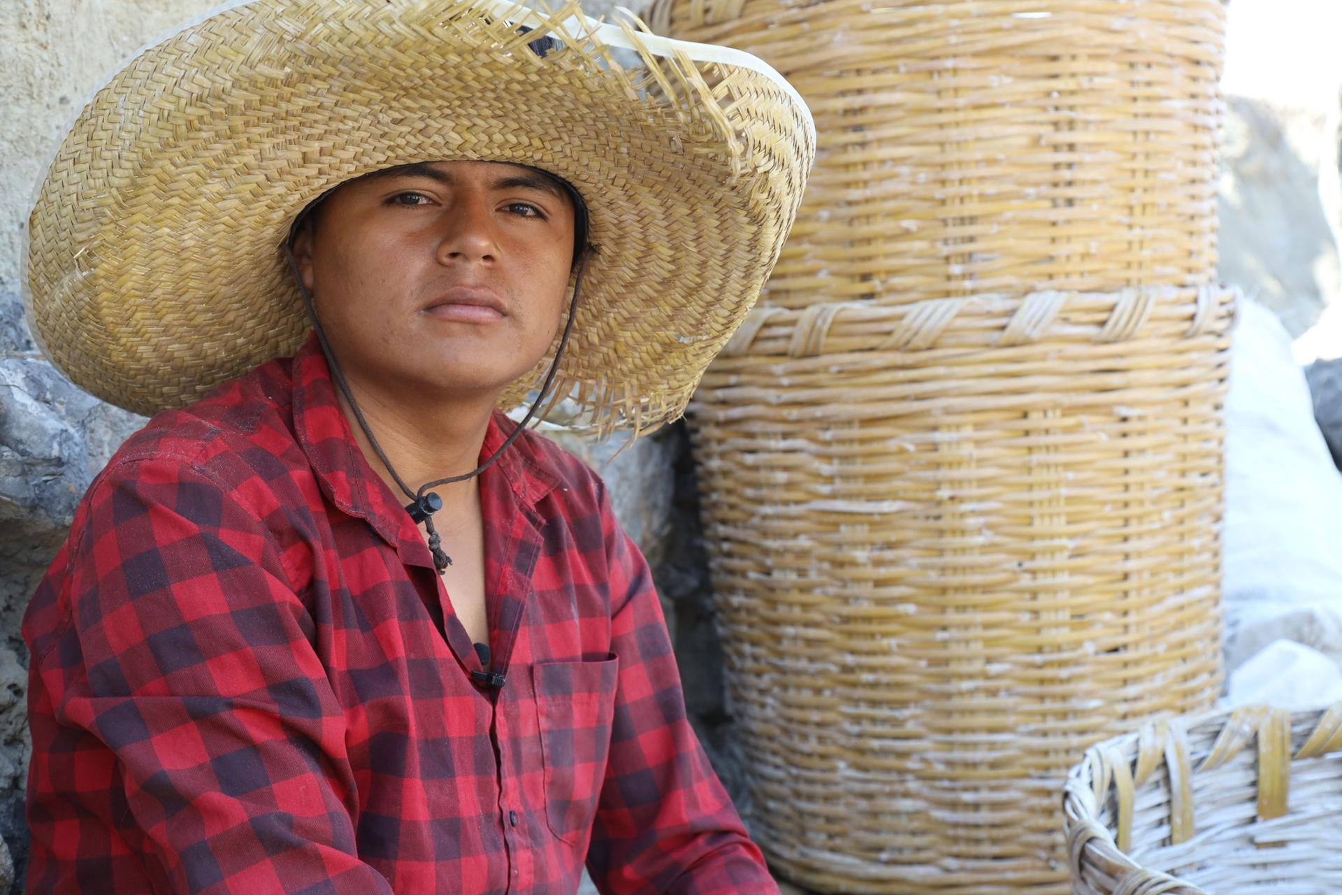 Pedro Salas Díaz, 23, has worked as a salt farmer most of his life.