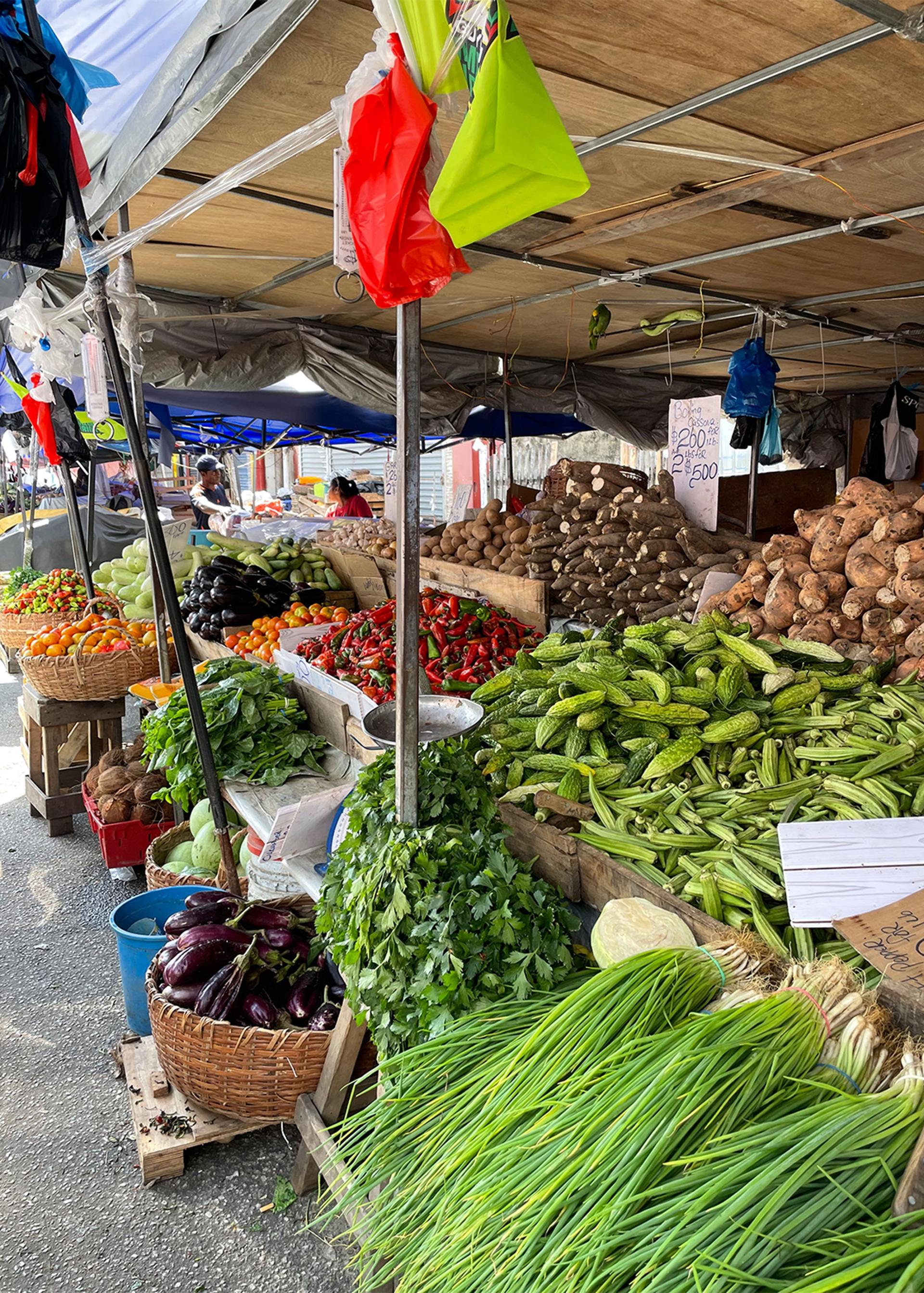 The Stabroek Market is a farmers market in Georgetown, Guyana.