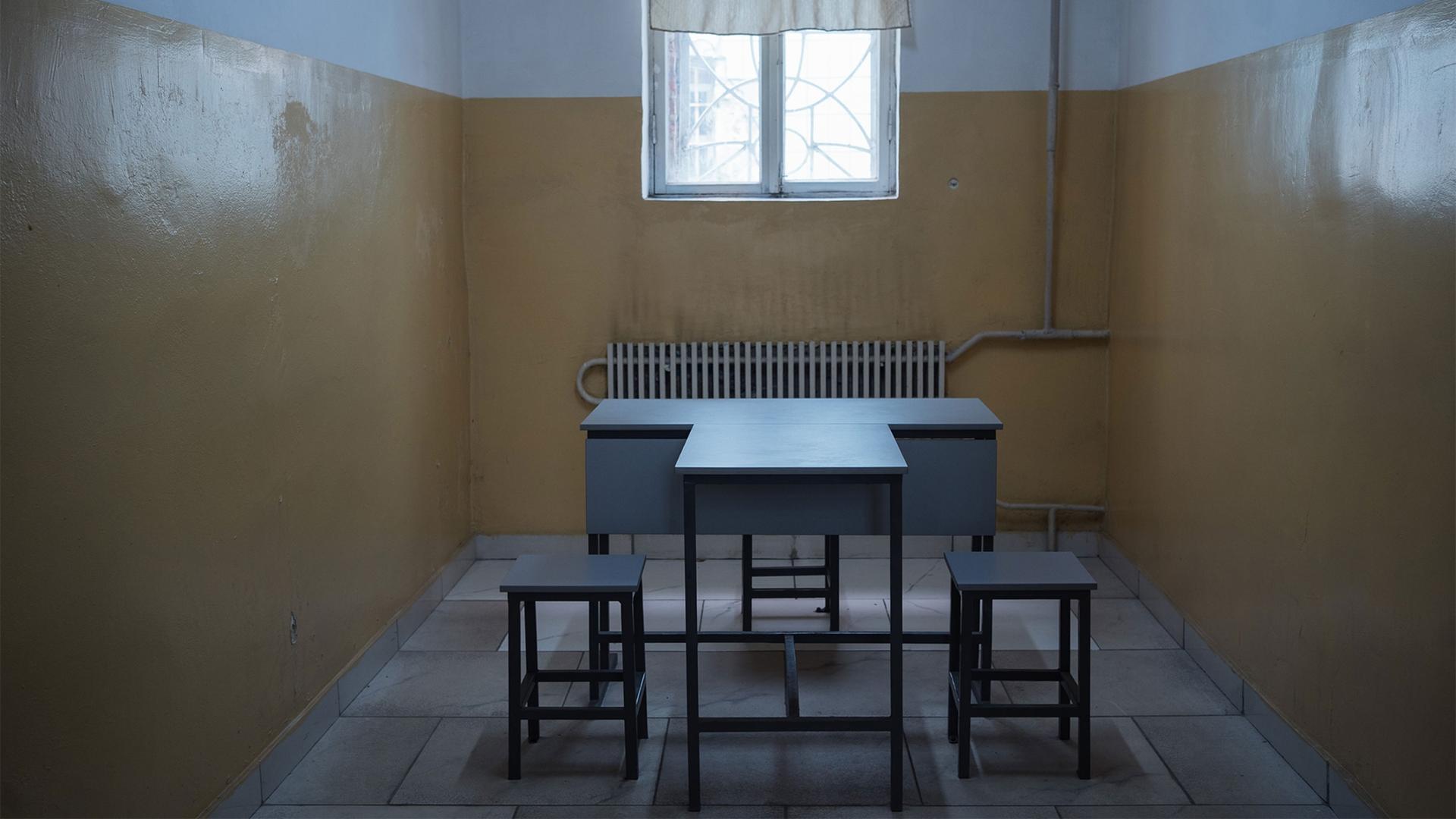 Kharkiv Pre-trial Detention Center Number 27 has a long history going back more than 170 years. The facility has a maximum capacity of around 1,500 inmates.