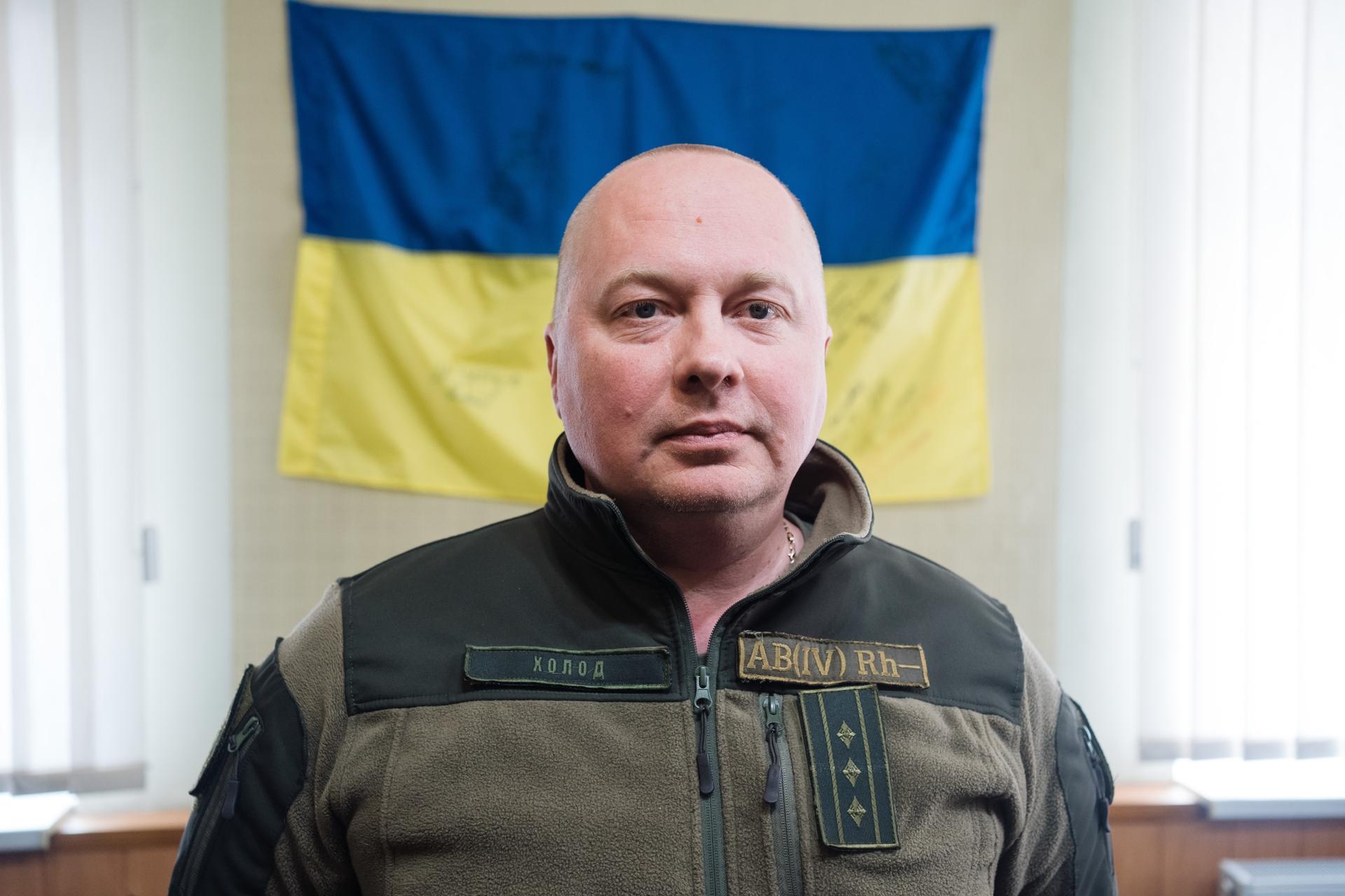 Dmitry Kholod is a deputy warden at Kharkiv Pre-trial Detention Center Number 27.