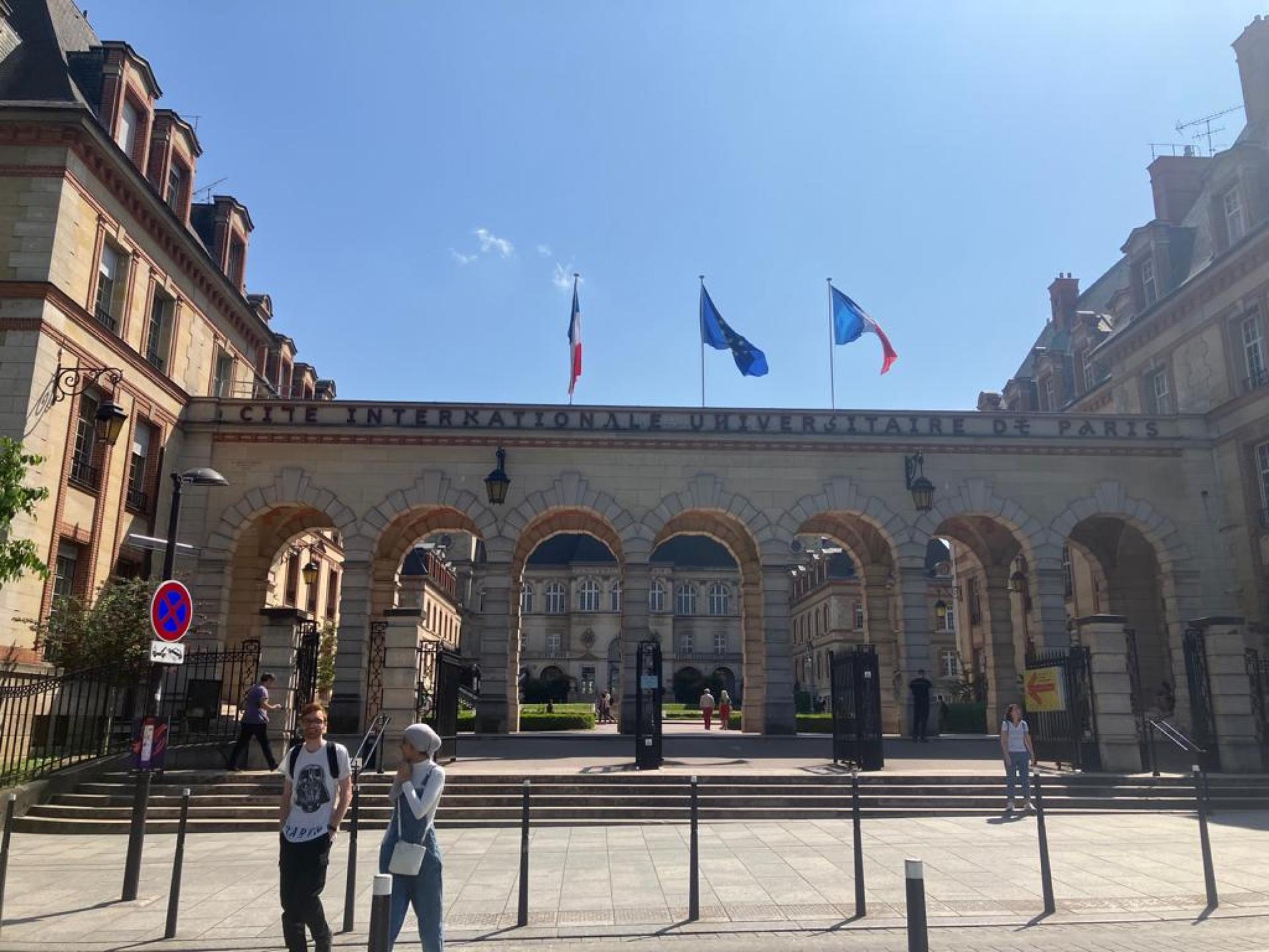 Exchange programs allow students to move freely between universities across the European Union, like Cité Internationale Universitaire, while paying local tuition prices.