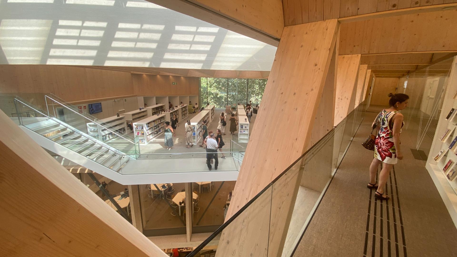 Barcelona's new neighborhood library, named after Colombian writer Gabriel Garcia Marquez, has seen a boost in visitors after winning the World’s Best New Library of the Year 2023 from the International Federation of Libraries. 