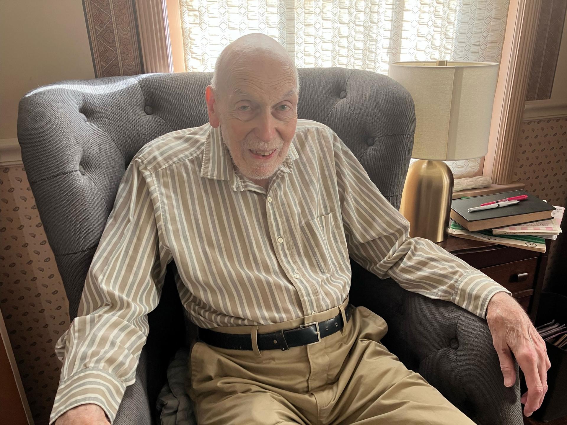 Richard M. Lichtenstein, 88, remembers his father, Manuel E. Lichtenstein, who was a surgeon in southern Italy in World War II. 