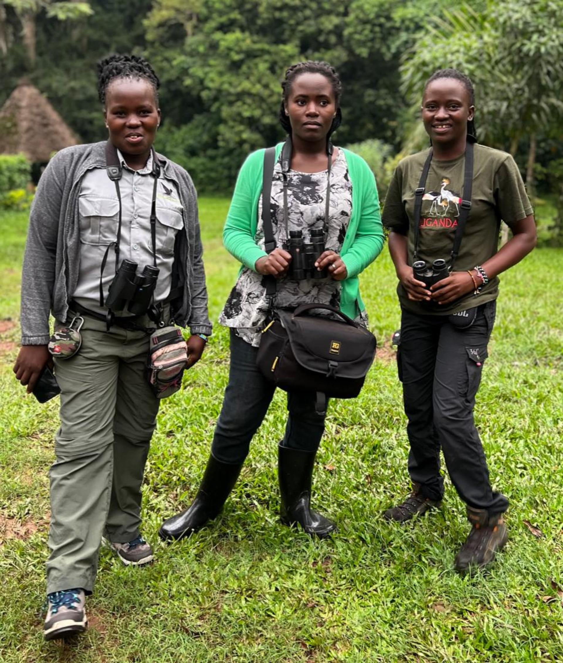 Uganda Women Birders started in 2013, with a sole aim of increasing the participation of Uganda’s women in nature guiding. 