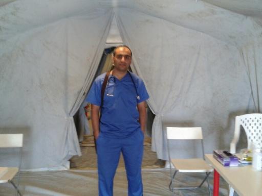 Rami worked at the Emirati Jordanian Red Crescent Hospital where he saw numerous Syrian refugees and where supplies and equipment were often limited. 