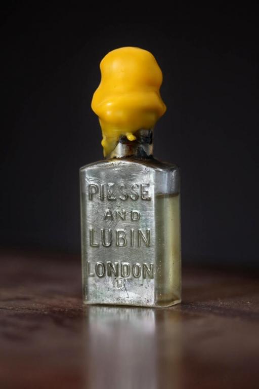 A century-old bottle of perfume