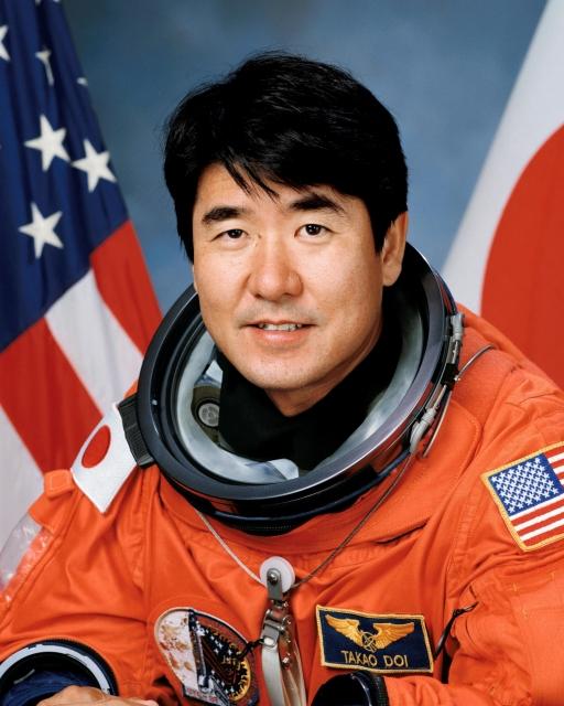 Astronaut Takao Doi. 