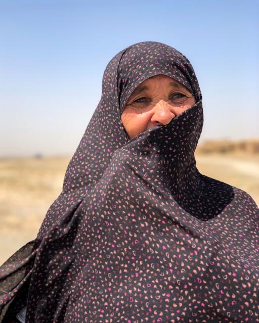 Salimeh has been hosting displaced families at her mud house