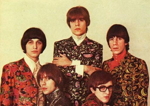 Los Gatos band, circa 1968. Clockwise from top left: Ciro Fogliatta, Litto Nebbia, Oscar Moro, Kay Galifi and Alfredo Toth.