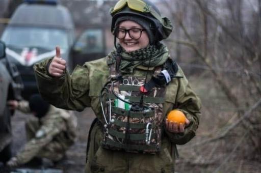 Yekaterina Pryimak is a former medic with the Ukrainian army who served on the front lines.