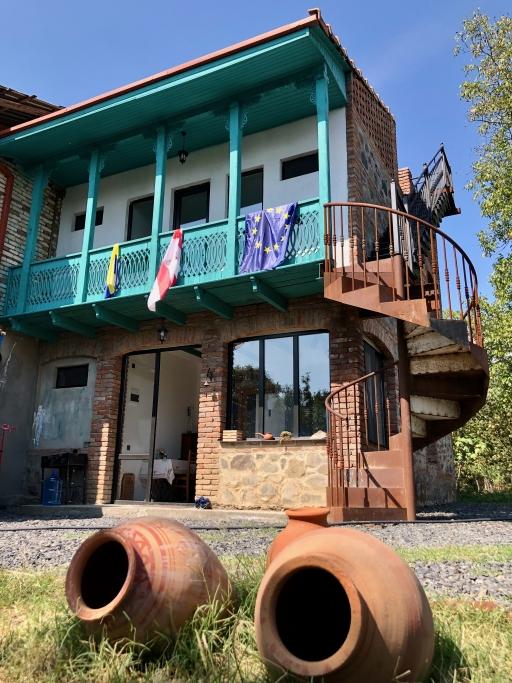 Ana Patchikashvili’s guest house in Zinobiani