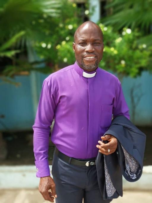 Rev. John Azumah, now 50, has been living with HIV for 22 years.
