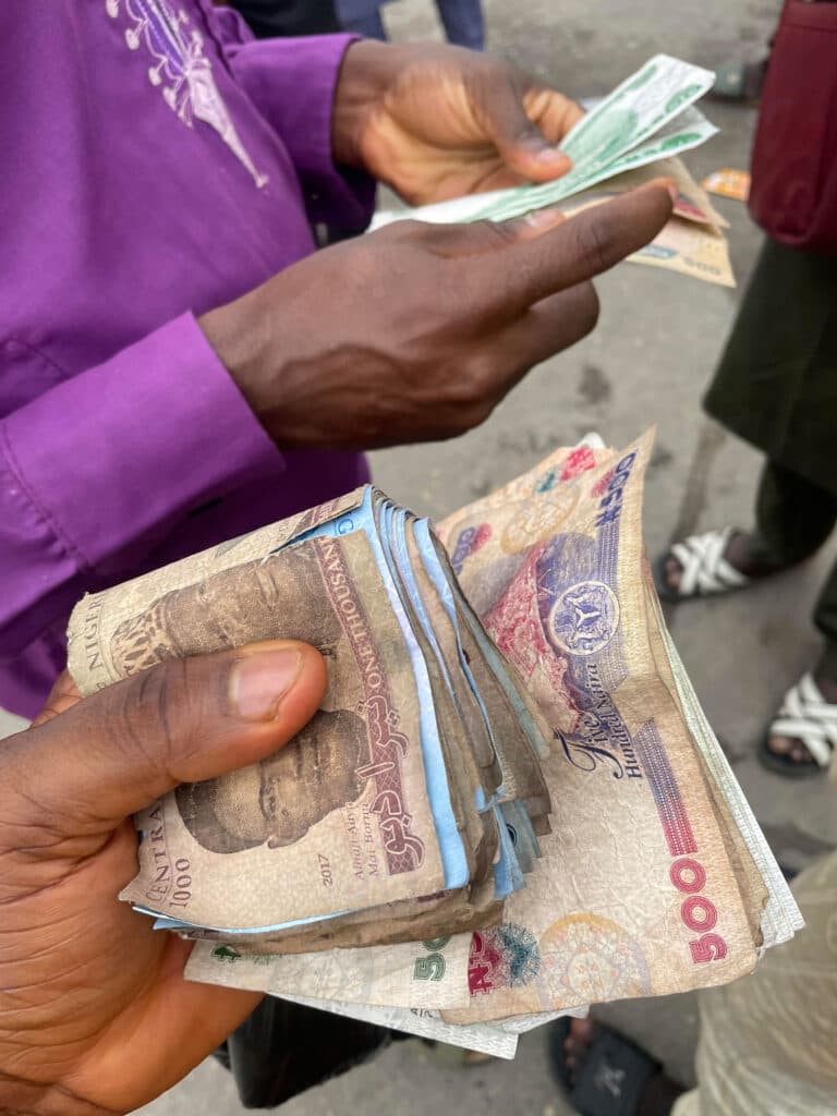 Devaluation of the local currency, the naira, has also led to a cost of living crisis across Nigeria.