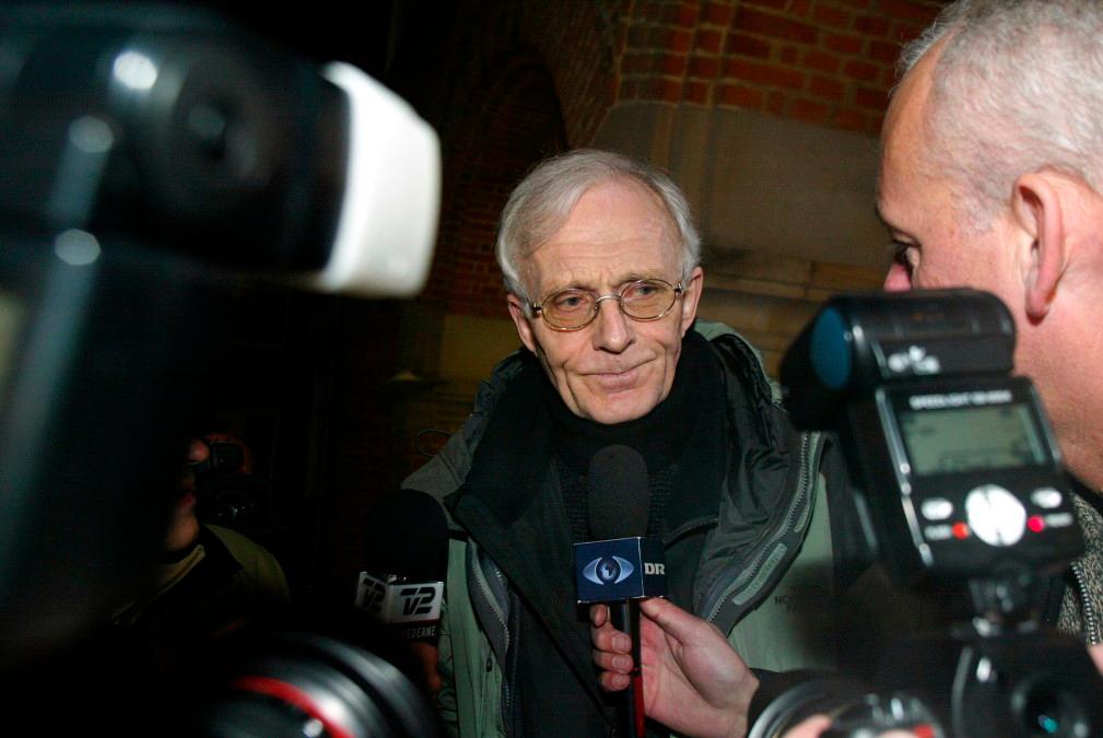 Mogens Amdi Petersen, shown in 2003, is the founder of a secretive organization called the Teachers Group, which former members, academics and the Danish media have likened to a cult. He's also an international fugitive wanted in Denmark for embezzlement 