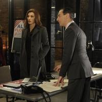 Julianna Margulies and Alan Cumming in The Good Wife (CBS)