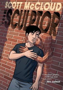 The cover of Scott McCloud's The Sculptor