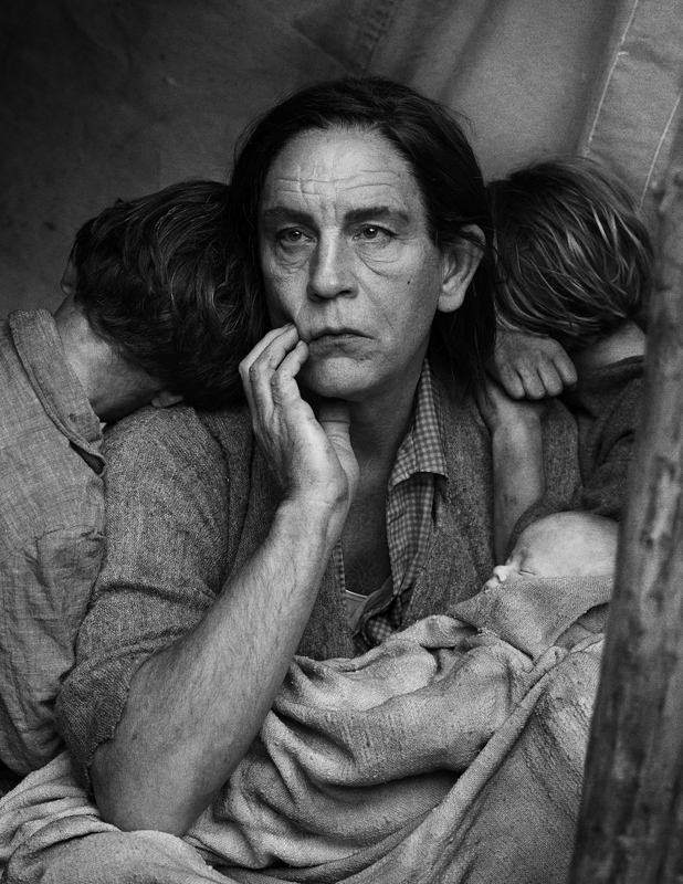 John Malkovich is Migrant Mother