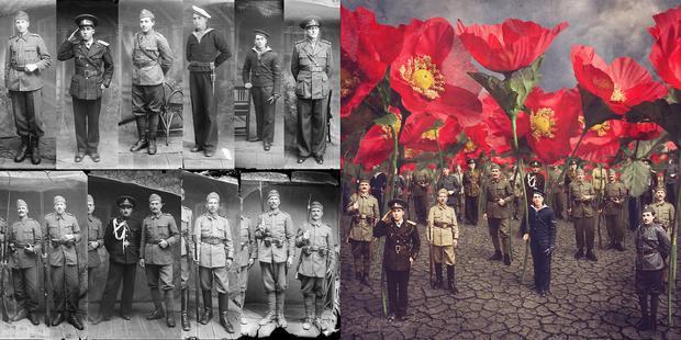 Left: Image from the Costic Ascinte Archive, Right: Tall Poppies by Jane Long
