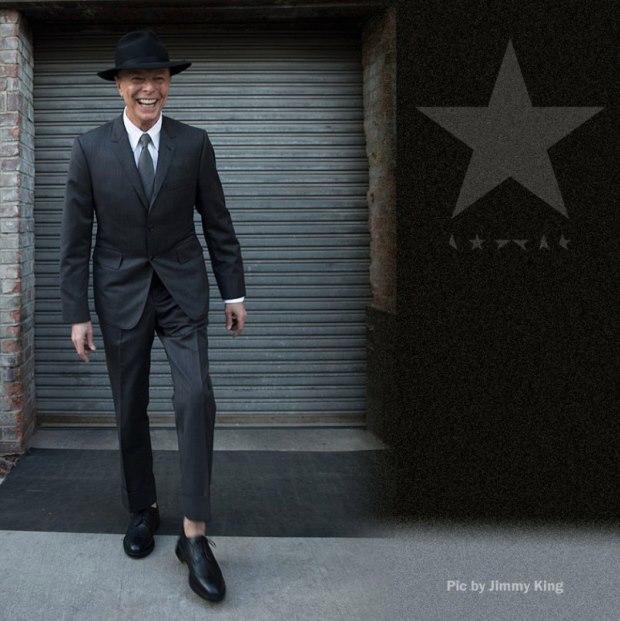 David Bowie in a photoshoot just days before he died on January 10, 2015