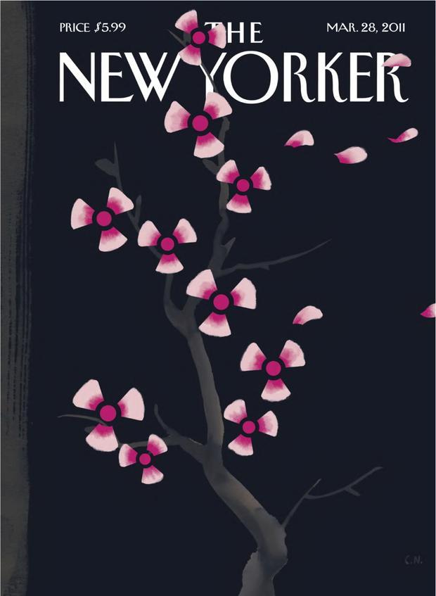 One of Christoph Niemann's 'New Yorker' covers