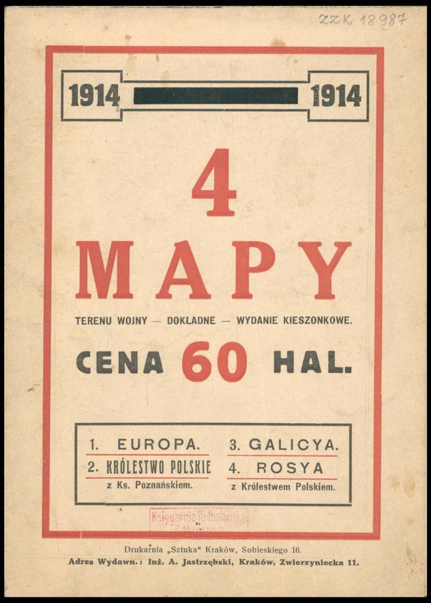 4 mapy terenu wojny - dokadne - wydanie kieszonkowe.